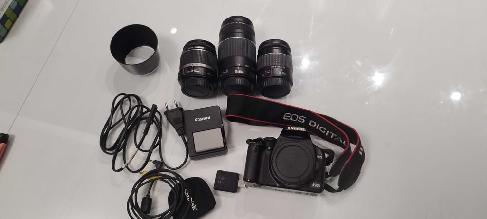 Aparat foto DSLR CANON 450D