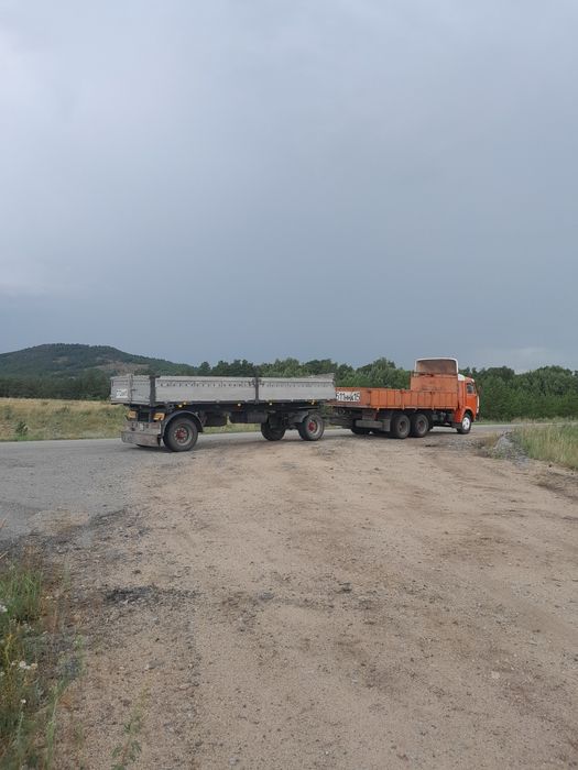 Продам камаз с телегой