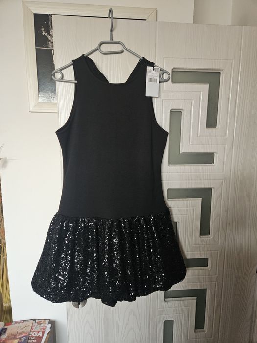 Рокля с пайети Mango L размер нова с етикет