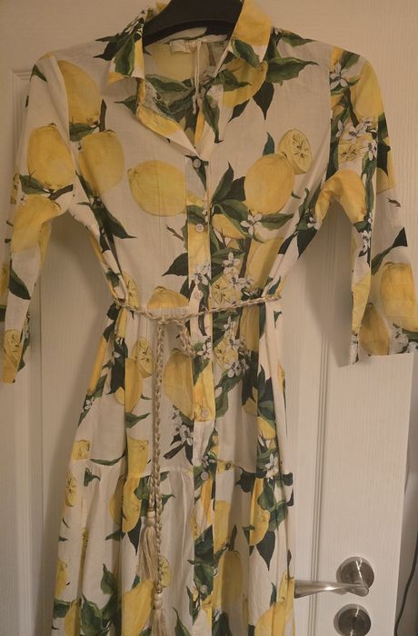 Рокля-риза лимони, нова
