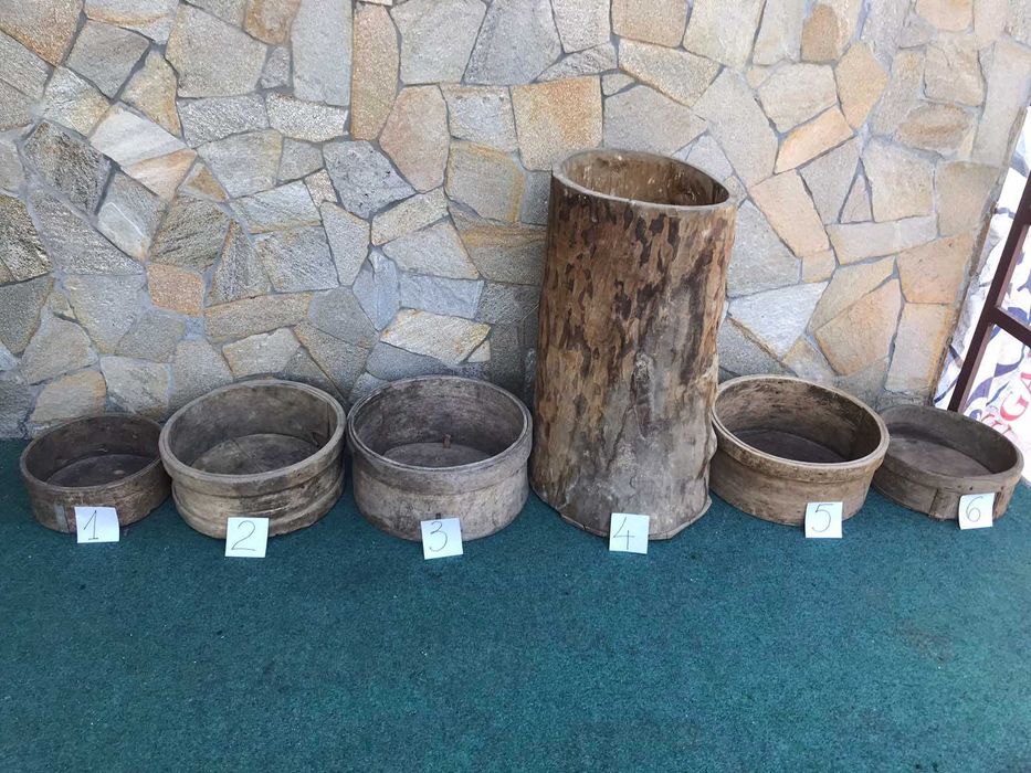 Съд крина дърво етника фолклор ползване или интериор