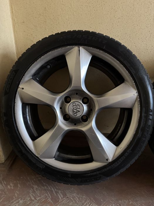 Jante auto cu cauciucuri all season R17