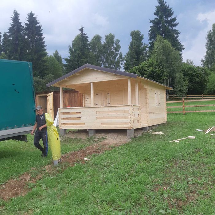 Cabana lemn 4x7 3000 euro