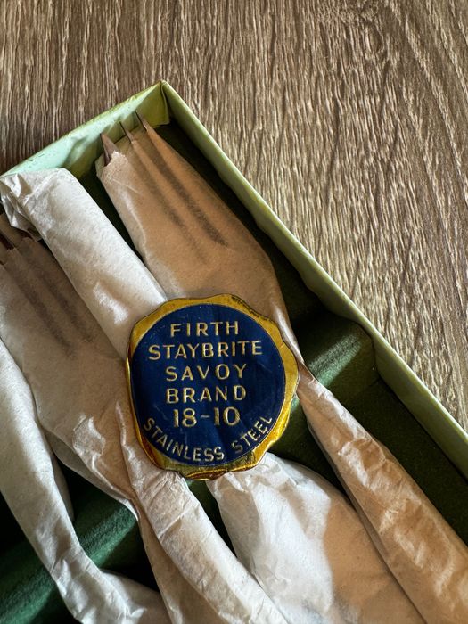 Ретро комплект 6 вилици Savoy Staybrite 18/10-неръждаема стомана