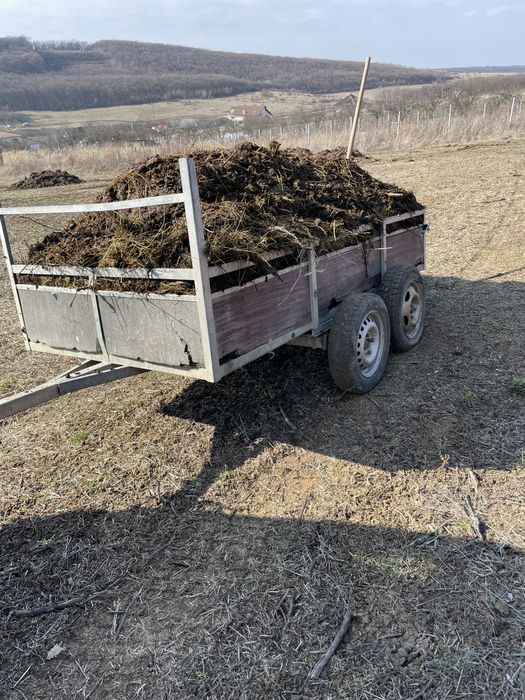 Vînd balegar pentru gradina .