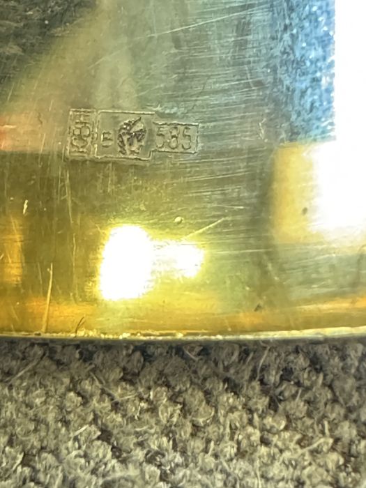 Кольцо золото 585