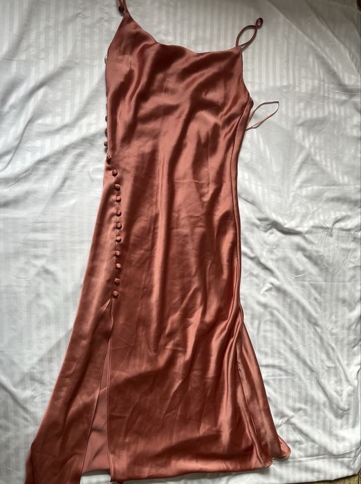 Платье Zara Атласное
