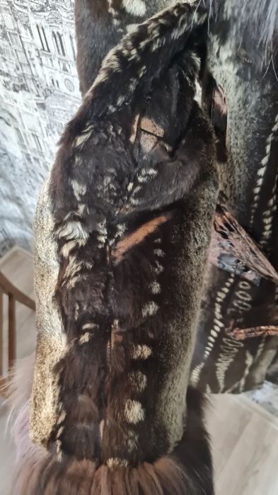 Шуба женская кролик