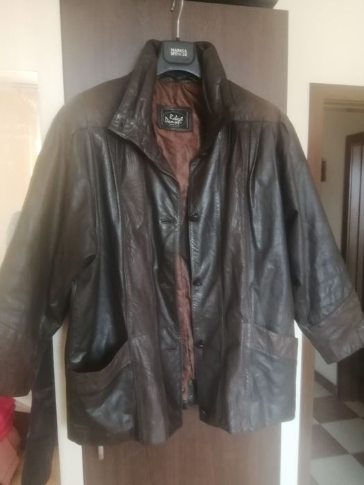 Дамско яке, кожа, естествена.