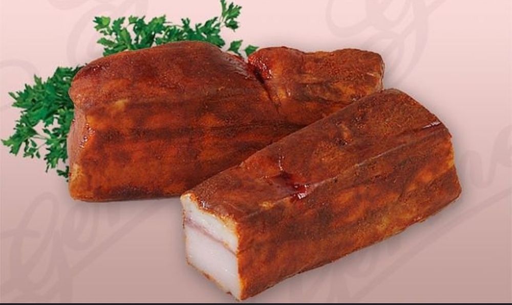 Домашнее сало копчёное горячее копчение солёное