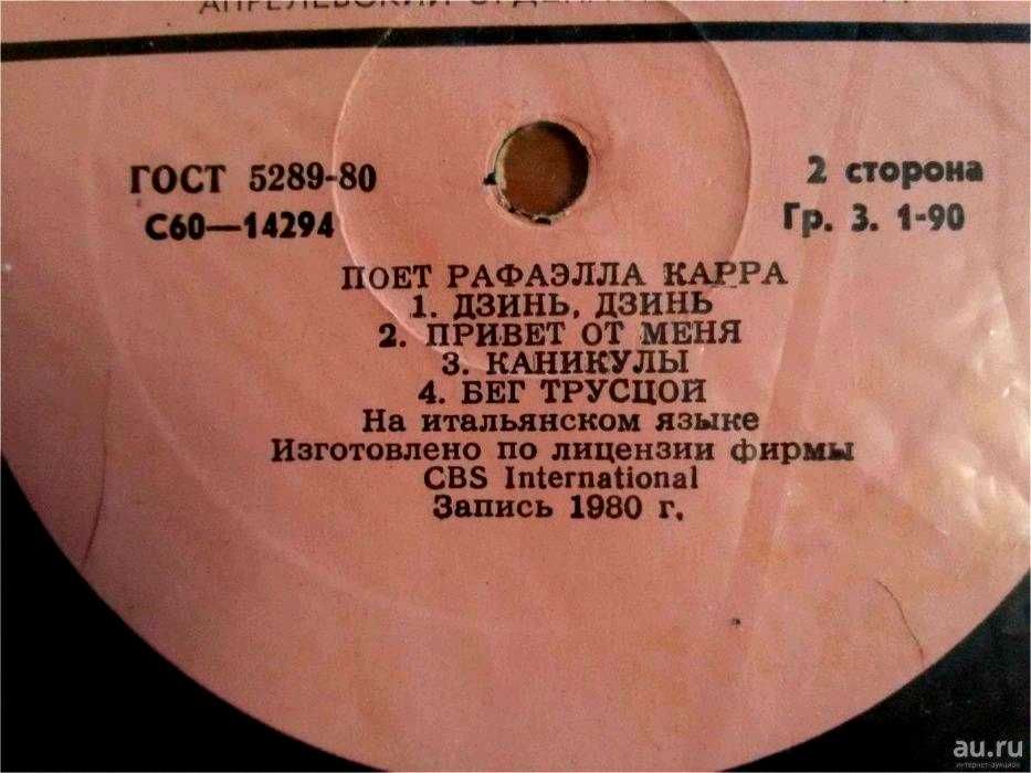 Новые плаcтинки Raffaella Carra; L.Armstrong; Dalida—«Salma Ya Salma»