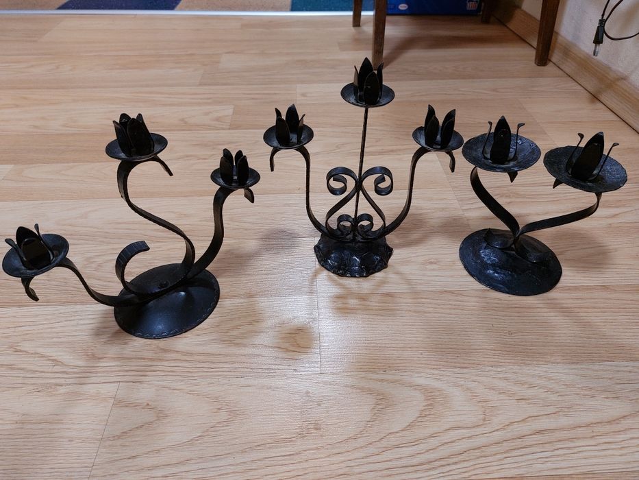 Свещници от ковано желязо