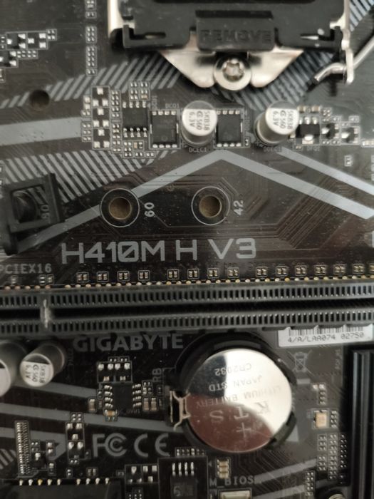 Материнская плата h410