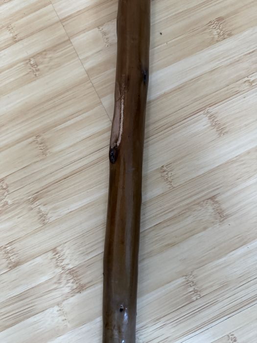 Baston lemn , impecabil