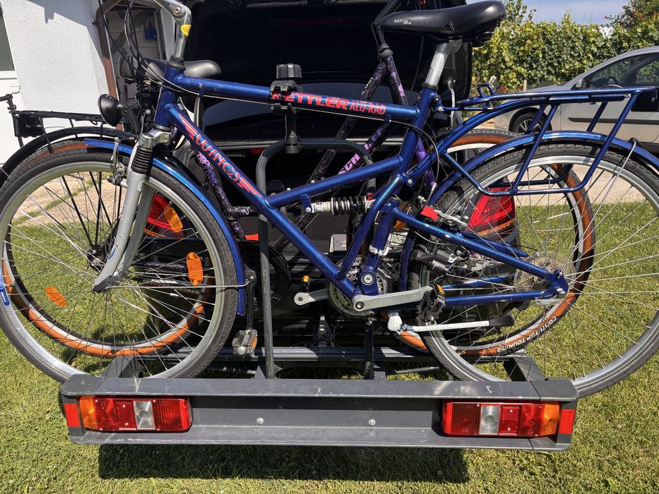 Suport biciclete auto pe cârlig – 2 biciclete