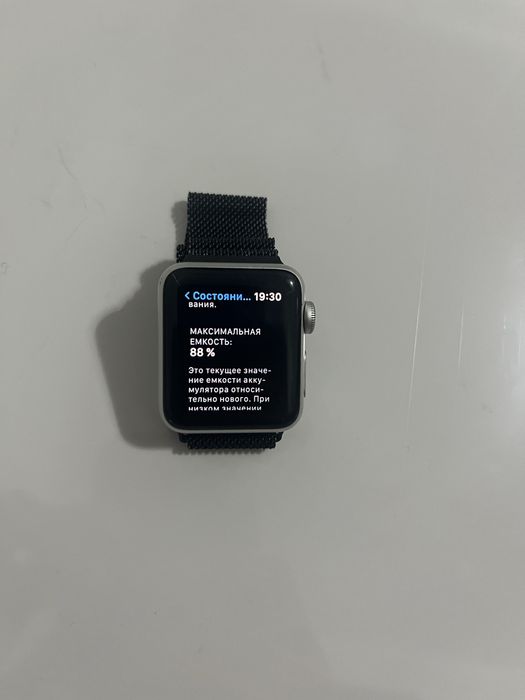 Apple Watch 3 8гб 90% 38мм