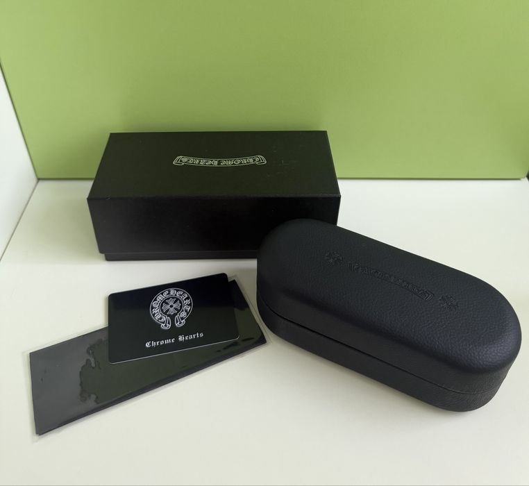 Chrome Hearts Black Sunglasses