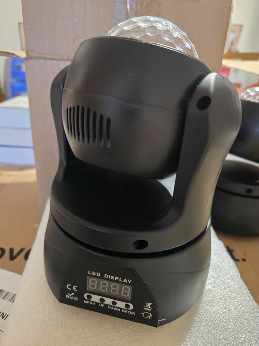 Mini Beam Moving Head Light, 40W, RGBW, ZQ02319, priza EU