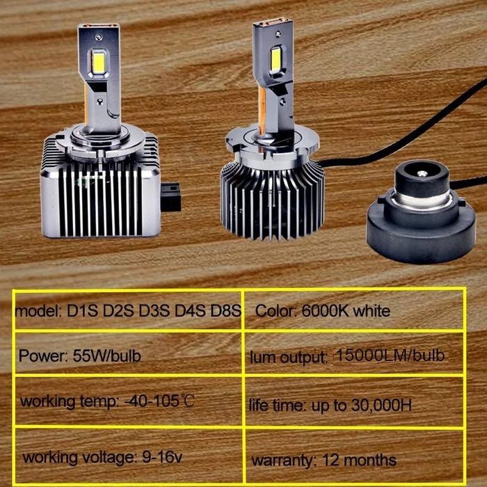 Becuri led D1S D2S D3S D1R noi