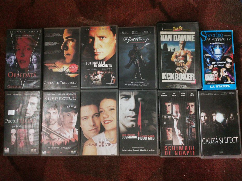 Casete Filme VHS  - SUPER VHS Filme Top 100