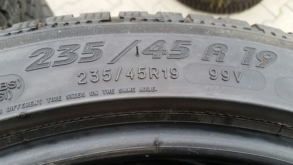 4 anvelope 235 45r19 michelin alpin PA4