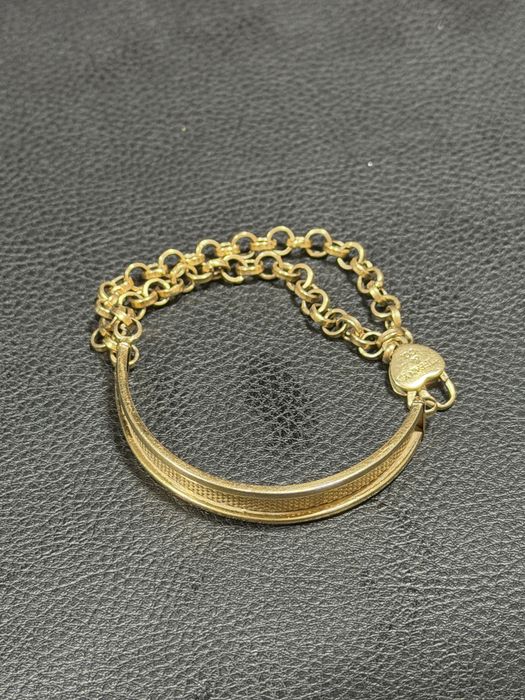 Set Lant si Bratara aur 14 k model Tiffany