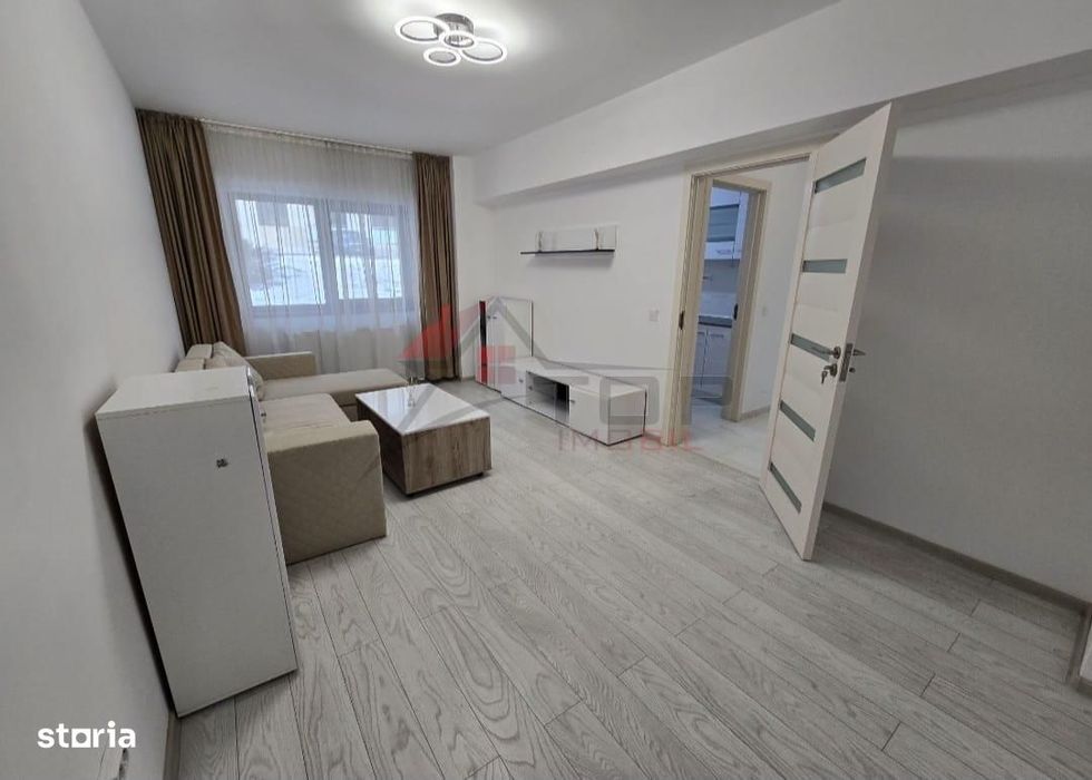 Apartament nou, 2 camere decomandat, Bucium, mobilat si utilat, liber