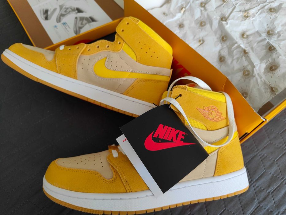 NIKE AIR JORDAN yellow size 44 (euro) 9(UK)