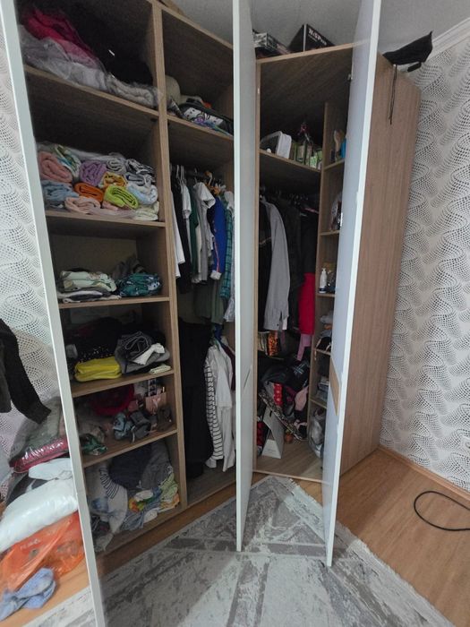 Продам кровать и шкаф