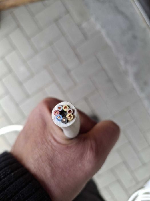 Cablu pentru instalatie electrica remorci auto cu 7 fire de 1.5mm