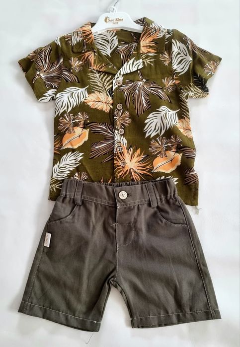 Set 2 piese vara băieți 1, 2 3,4,5,6,7,8 ani