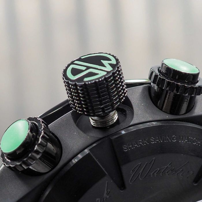 НОВ - TEMPVS COMPVTARE Shark Watcher 47 mm Black