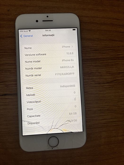 iPhone 6S silver