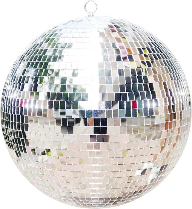 Въртяща се диско топка с или без мотор 20см