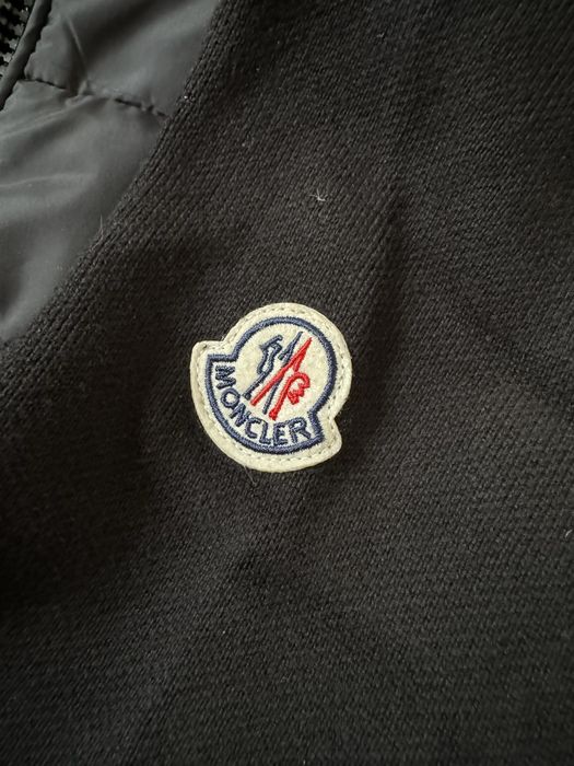 Padded wool cardigan moncler size 4