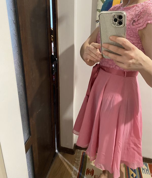 Лятна официална рокля Swing