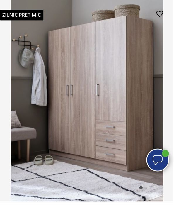 Dulap Jysk culoare stejar