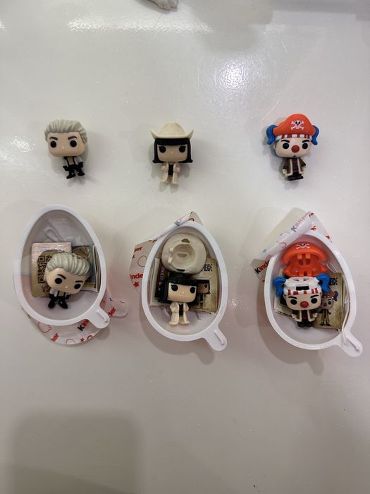 Продам или обменяю игрушки из kinder joy ван пис