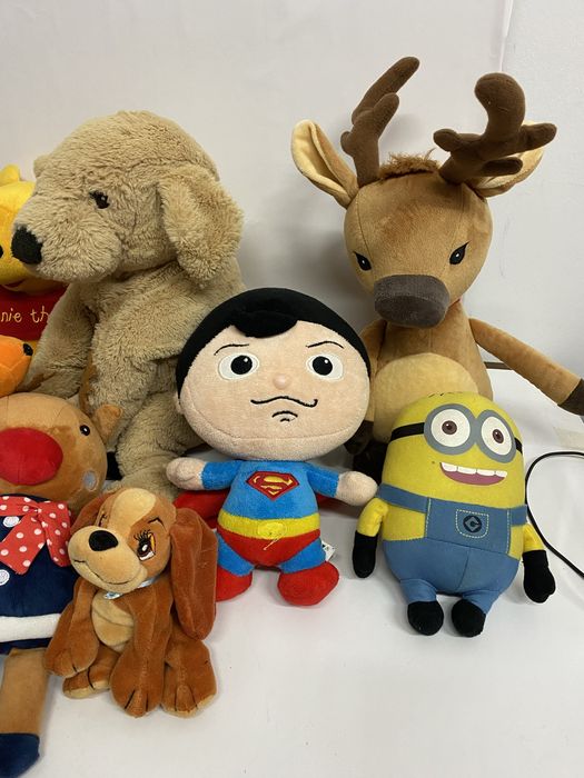 Lot 12 jucării din pluș minion my Little pony winnie en-gros