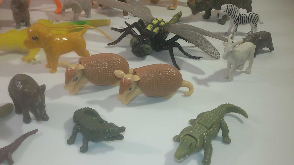 Лот пластмасови/гумени животни, анатомично-коректни