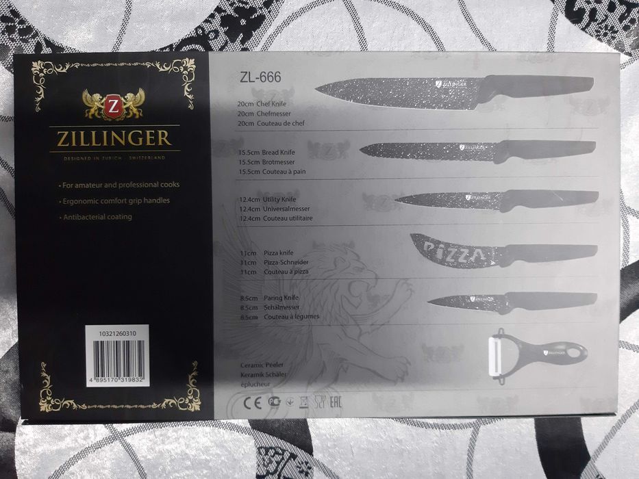 SET cutite semi-profesionale Zillinger NOI