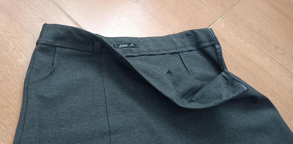 Прямая юбка без подклада