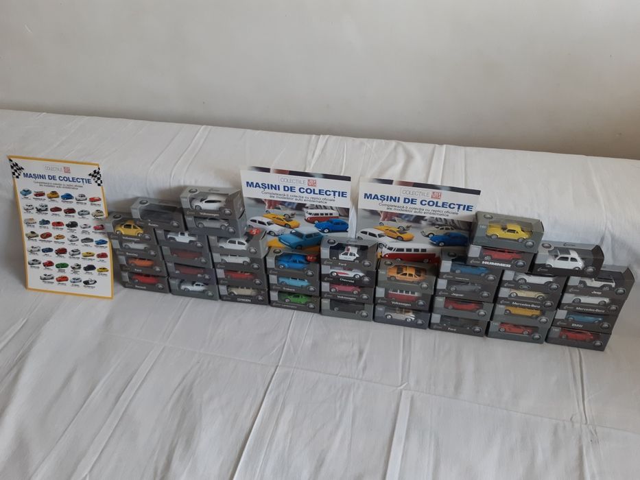 Colecția Masini de Colecție scara 1:60 Nr 1- 40 la zi
