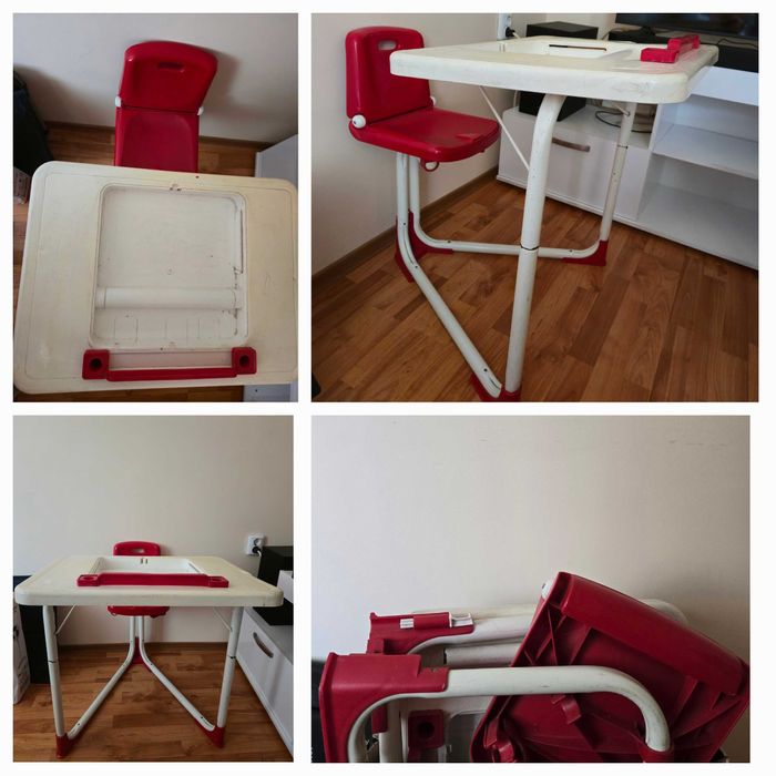 Детско бюро със столче