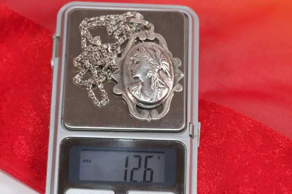 PANDANTIV argint, vechime 80 ani, 12,6 grame, handmade, stare perfecta