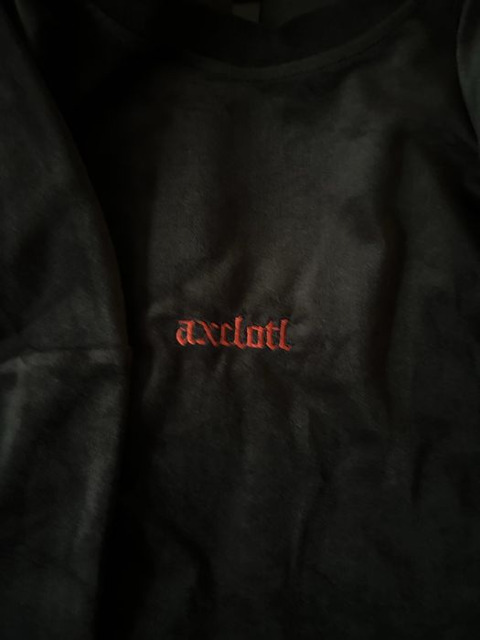 велюровый лонг axcolotl