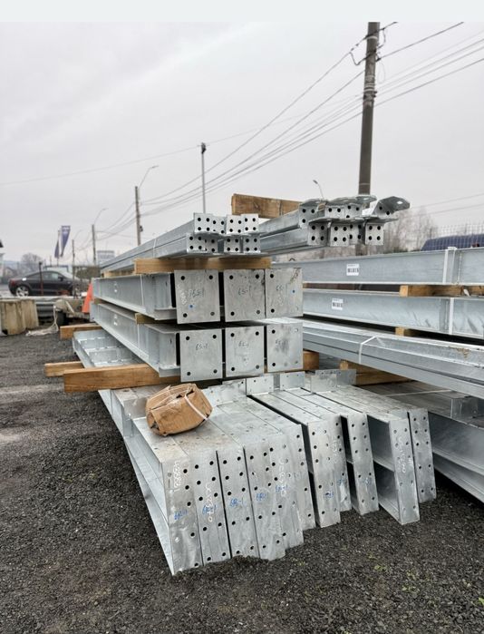 Vand și construiesc o gama larga de hale sau structuri metalice noi ne