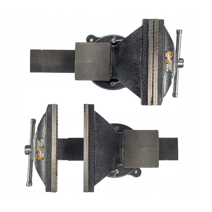 Menghina din fonta rotativa de banc, 200 mm, Black