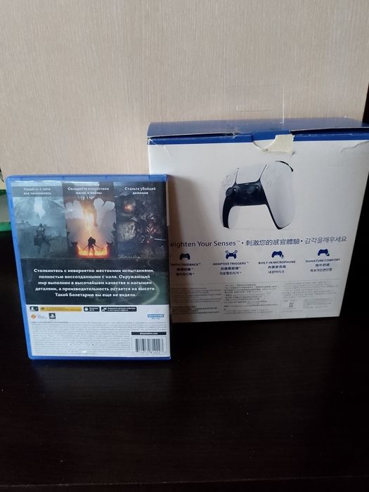 Продам джестик и игру на пс5