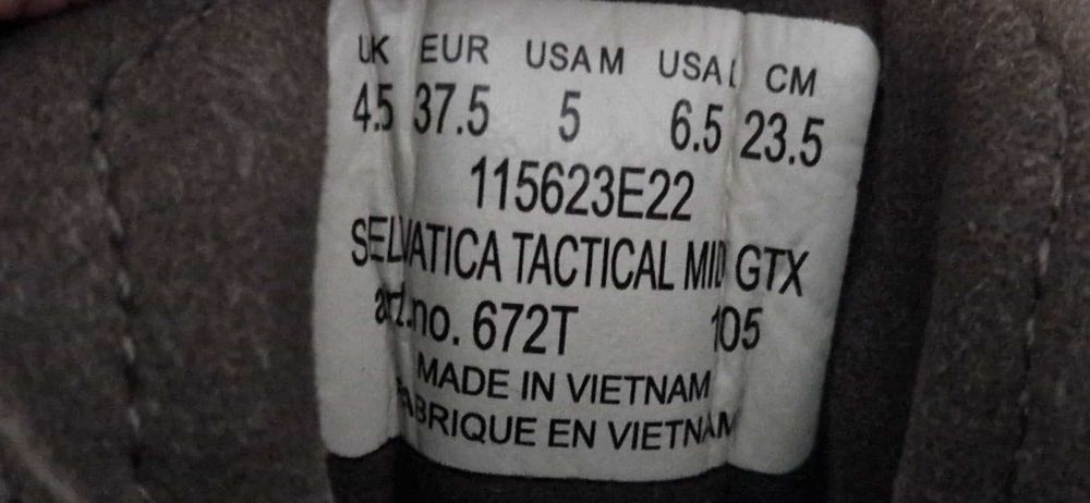 Ghete dama AKU 37.5 GTX combat tactical meindl salomon lowa mammut